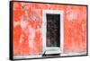 ¡Viva Mexico! Collection - Red Wall of Silence-Philippe Hugonnard-Framed Stretched Canvas