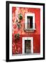 ¡Viva Mexico! Collection - Red Wall-Philippe Hugonnard-Framed Photographic Print