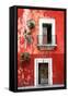 ¡Viva Mexico! Collection - Red Wall-Philippe Hugonnard-Framed Stretched Canvas