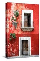 ¡Viva Mexico! Collection - Red Wall-Philippe Hugonnard-Stretched Canvas