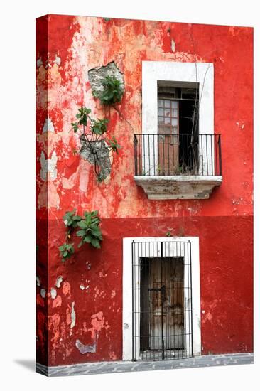 ¡Viva Mexico! Collection - Red Wall-Philippe Hugonnard-Stretched Canvas