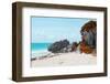 ¡Viva Mexico! Collection - Riviera Maya in Tulum with Fall Colors-Philippe Hugonnard-Framed Photographic Print