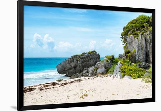 ¡Viva Mexico! Collection - Riviera Maya in Tulum-Philippe Hugonnard-Framed Photographic Print