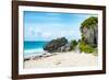 ¡Viva Mexico! Collection - Riviera Maya in Tulum-Philippe Hugonnard-Framed Photographic Print