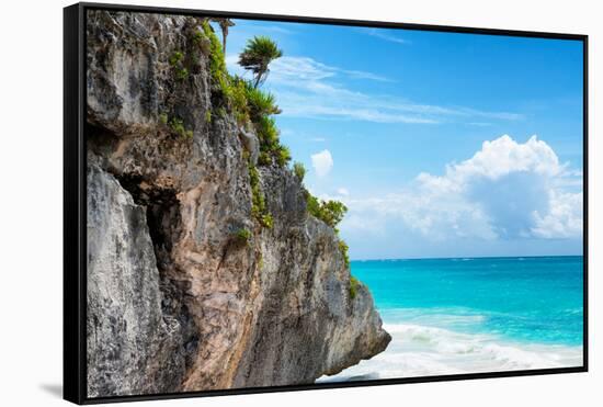 ¡Viva Mexico! Collection - Rock in the Caribbean II-Philippe Hugonnard-Framed Stretched Canvas