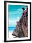¡Viva Mexico! Collection - Rock in the Caribbean III-Philippe Hugonnard-Framed Premium Photographic Print