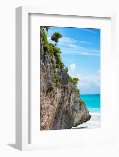 ¡Viva Mexico! Collection - Rock in the Caribbean IV-Philippe Hugonnard-Framed Photographic Print