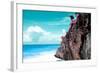 ¡Viva Mexico! Collection - Rock in the Caribbean-Philippe Hugonnard-Framed Photographic Print