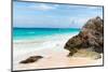 ¡Viva Mexico! Collection - Rock on a Caribbean Beach-Philippe Hugonnard-Mounted Photographic Print