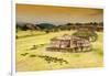 ¡Viva Mexico! Collection - Ruins of Monte Alban at Sunset-Philippe Hugonnard-Framed Photographic Print