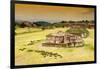 ¡Viva Mexico! Collection - Ruins of Monte Alban at Sunset-Philippe Hugonnard-Framed Photographic Print