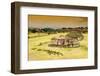 ¡Viva Mexico! Collection - Ruins of Monte Alban at Sunset-Philippe Hugonnard-Framed Photographic Print