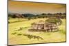 ¡Viva Mexico! Collection - Ruins of Monte Alban at Sunset-Philippe Hugonnard-Mounted Photographic Print