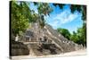 ¡Viva Mexico! Collection - Ruins of the ancient Mayan city of Calakmul III-Philippe Hugonnard-Stretched Canvas