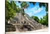 ¡Viva Mexico! Collection - Ruins of the ancient Mayan city of Calakmul III-Philippe Hugonnard-Stretched Canvas