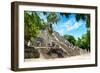 ¡Viva Mexico! Collection - Ruins of the ancient Mayan city of Calakmul III-Philippe Hugonnard-Framed Photographic Print