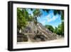 ¡Viva Mexico! Collection - Ruins of the ancient Mayan city of Calakmul III-Philippe Hugonnard-Framed Photographic Print