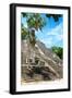 ¡Viva Mexico! Collection - Ruins of the ancient Mayan city of Calakmul IV-Philippe Hugonnard-Framed Photographic Print