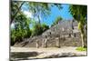 ¡Viva Mexico! Collection - Ruins of the ancient Mayan city of Calakmul-Philippe Hugonnard-Mounted Photographic Print