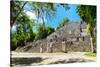 ¡Viva Mexico! Collection - Ruins of the ancient Mayan city of Calakmul-Philippe Hugonnard-Stretched Canvas