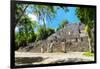 ¡Viva Mexico! Collection - Ruins of the ancient Mayan city of Calakmul-Philippe Hugonnard-Framed Photographic Print