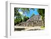 ¡Viva Mexico! Collection - Ruins of the ancient Mayan city of Calakmul-Philippe Hugonnard-Framed Photographic Print