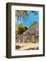 ¡Viva Mexico! Collection - Ruins of the ancient Mayan city with Fall Colors of Calakmul II-Philippe Hugonnard-Framed Photographic Print