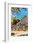 ¡Viva Mexico! Collection - Ruins of the ancient Mayan city with Fall Colors of Calakmul II-Philippe Hugonnard-Framed Photographic Print