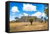 ¡Viva Mexico! Collection - Ruins of the City of Cantona-Philippe Hugonnard-Framed Stretched Canvas