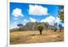 ¡Viva Mexico! Collection - Ruins of the City of Cantona-Philippe Hugonnard-Framed Photographic Print