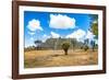 ¡Viva Mexico! Collection - Ruins of the City of Cantona-Philippe Hugonnard-Framed Photographic Print