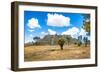 ¡Viva Mexico! Collection - Ruins of the City of Cantona-Philippe Hugonnard-Framed Photographic Print