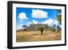 ¡Viva Mexico! Collection - Ruins of the City of Cantona-Philippe Hugonnard-Framed Photographic Print