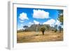 ¡Viva Mexico! Collection - Ruins of the City of Cantona-Philippe Hugonnard-Framed Photographic Print