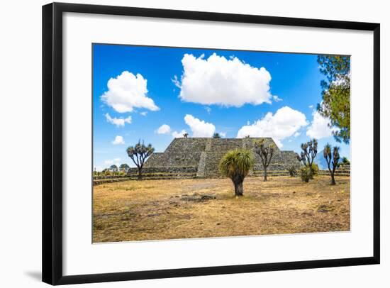 ¡Viva Mexico! Collection - Ruins of the City of Cantona-Philippe Hugonnard-Framed Photographic Print