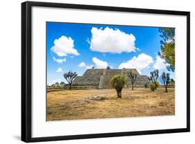 ¡Viva Mexico! Collection - Ruins of the City of Cantona-Philippe Hugonnard-Framed Photographic Print