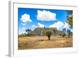 ¡Viva Mexico! Collection - Ruins of the City of Cantona-Philippe Hugonnard-Framed Photographic Print