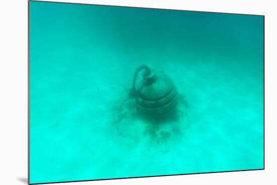 ¡Viva Mexico! Collection - Sculptures at bottom of sea in Cancun II-Philippe Hugonnard-Mounted Photographic Print