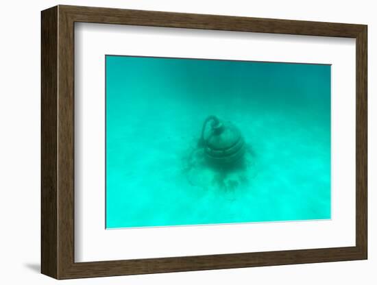 ¡Viva Mexico! Collection - Sculptures at bottom of sea in Cancun II-Philippe Hugonnard-Framed Photographic Print