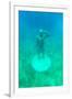 ¡Viva Mexico! Collection - Sculptures at bottom of sea in Cancun-Philippe Hugonnard-Framed Premium Photographic Print