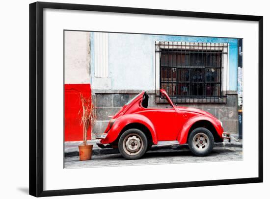 ¡Viva Mexico! Collection - Small VW Beetle Car-Philippe Hugonnard-Framed Photographic Print