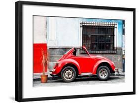 ¡Viva Mexico! Collection - Small VW Beetle Car-Philippe Hugonnard-Framed Photographic Print