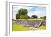 ¡Viva Mexico! Collection - Staircase Pyramid-Philippe Hugonnard-Framed Photographic Print