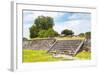 ¡Viva Mexico! Collection - Staircase Pyramid-Philippe Hugonnard-Framed Photographic Print