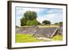 ¡Viva Mexico! Collection - Staircase Pyramid-Philippe Hugonnard-Framed Photographic Print