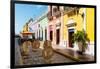 ¡Viva Mexico! Collection - Street Campeche II-Philippe Hugonnard-Framed Photographic Print