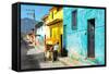 ¡Viva Mexico! Collection - Street Vendor-Philippe Hugonnard-Framed Stretched Canvas