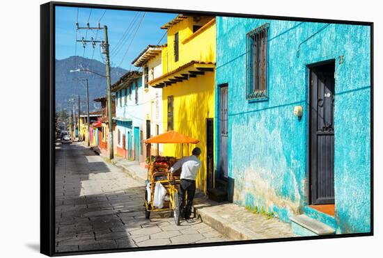 ¡Viva Mexico! Collection - Street Vendor-Philippe Hugonnard-Framed Stretched Canvas