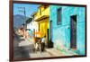 ¡Viva Mexico! Collection - Street Vendor-Philippe Hugonnard-Framed Photographic Print