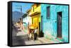 ¡Viva Mexico! Collection - Street Vendor-Philippe Hugonnard-Framed Stretched Canvas